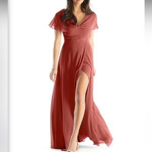 Morilee 31232 Feminine Capelet
Sleeve Bridesmaid Dress
18